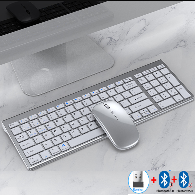 Gaming Keyboard Mouse And Headset Combo - Jomaa Set Keyboard dan Mouse Bluetooth,
