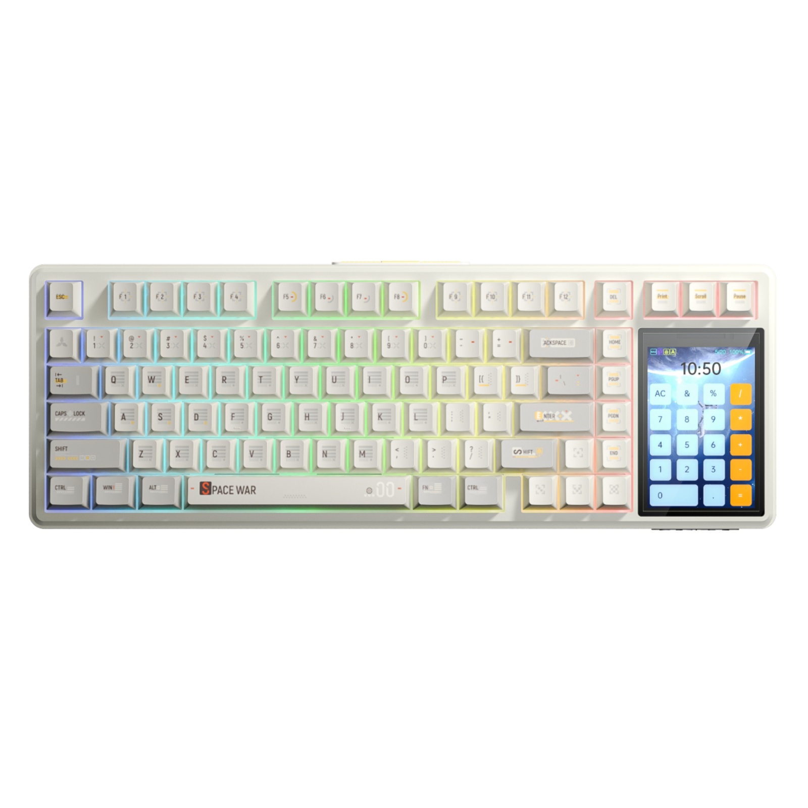 Gaming Keyboard Hot Swappable - AULA L99 75% Layout Hot-Swap Gasket
