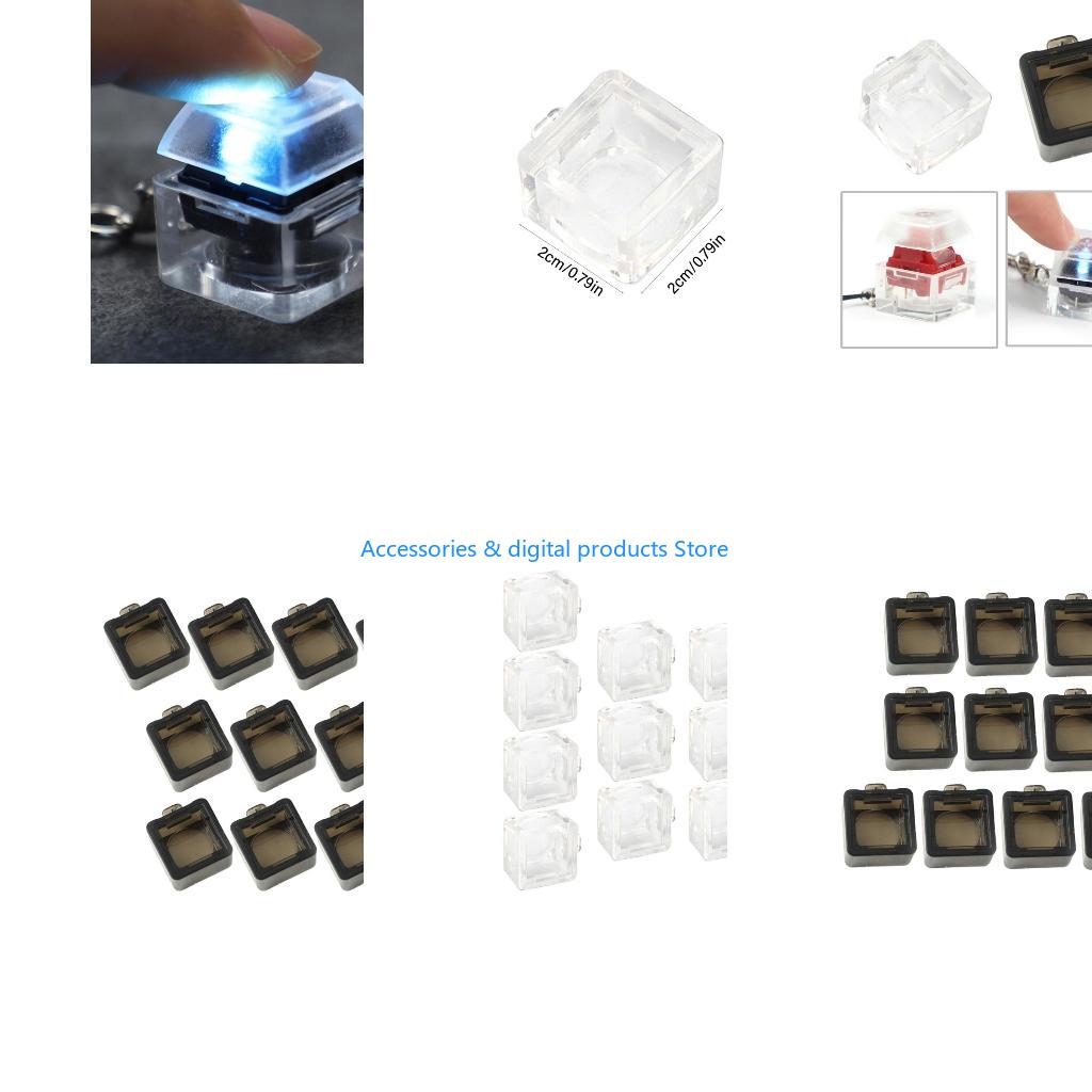 Gaming Keyboard Tester - 77JD 10 Buah Gantungan Kunci Alat