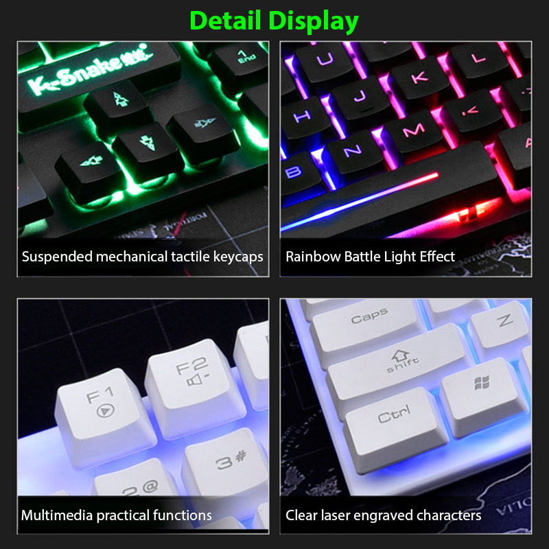 Set Keyboard dan Mouse KM320 K - Gaming Keyboard Mouse And Headset Combo ulasan dan harga