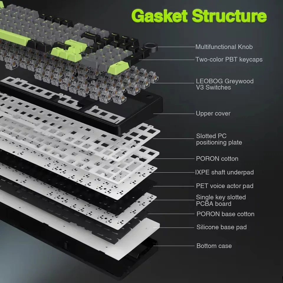 AULA F99PRO Keyboard Mekanis G - Gaming Keyboard Hot Swappable ulasan dan harga