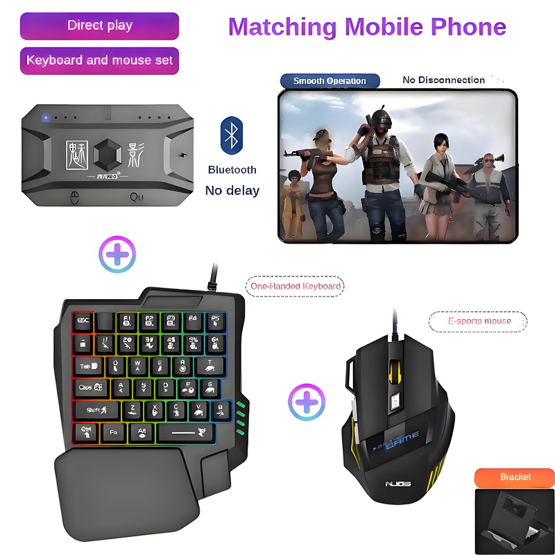Konverter Gamepad Ponsel M1 Pr - Gaming Keyboard And Mouse Mobile ulasan dan harga