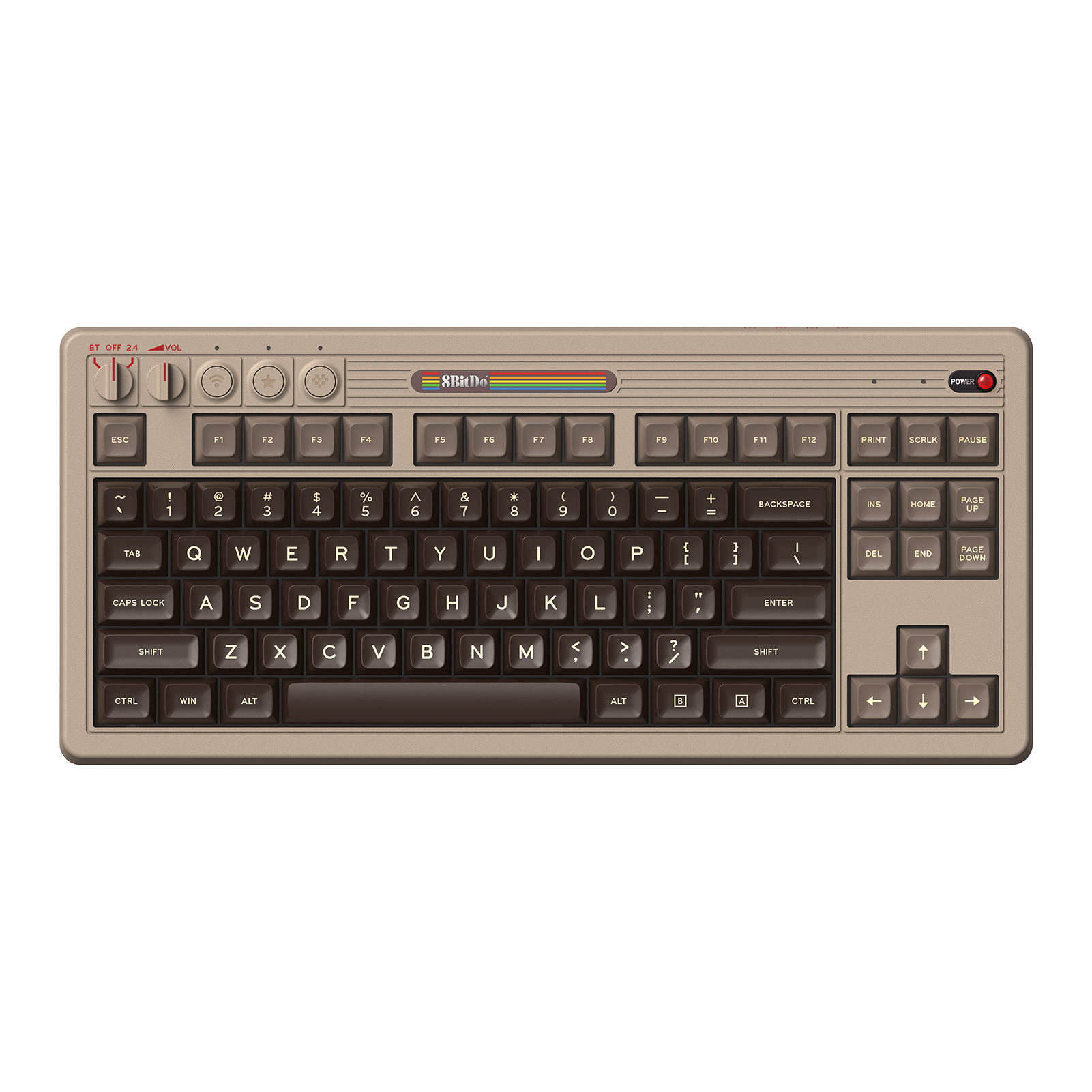 Keyboard Mekanis Retro 8BitDo, - Gaming Keyboard Hot Swappable ulasan dan harga