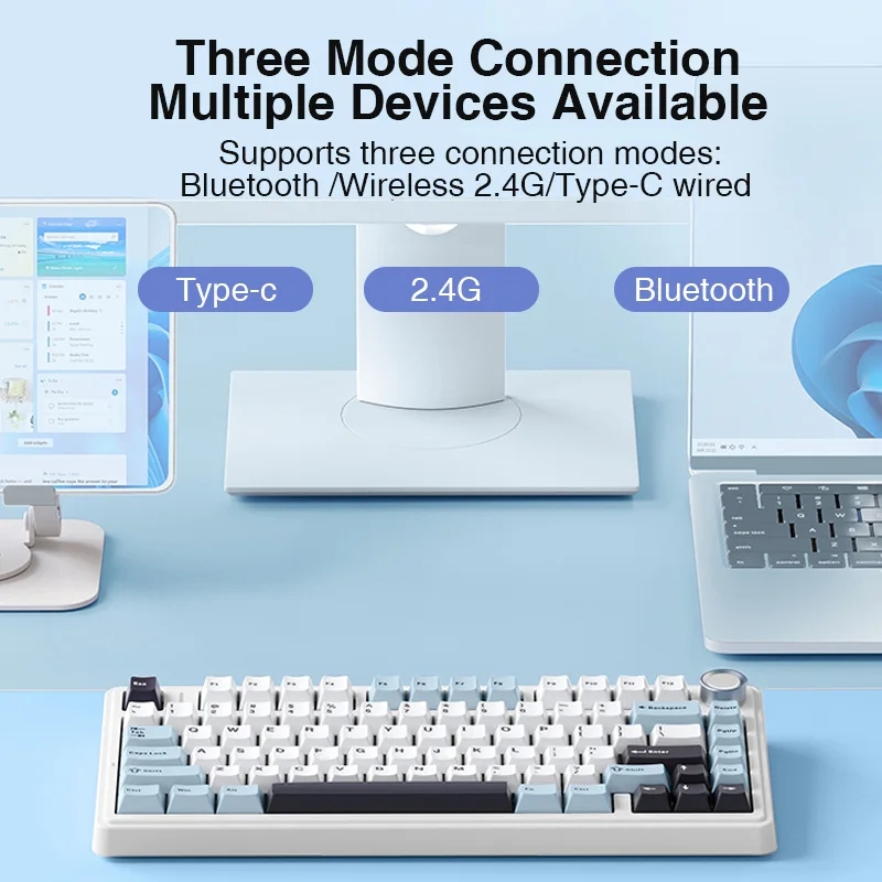 AULA F75 Keyboard mekanis game - Gaming Keyboard Hot Swappable ulasan dan harga