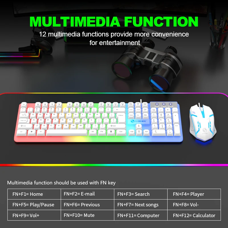 NG GTX350 Keyboard Gaming Mous - Gaming Keyboard Bundle ulasan dan harga