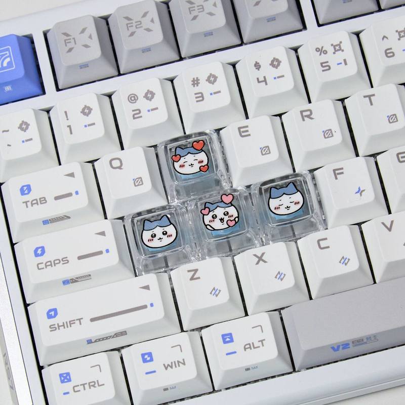 Chiikawa 4 Buah Keycap Transpa - Gaming Keyboard Nearby ulasan dan harga