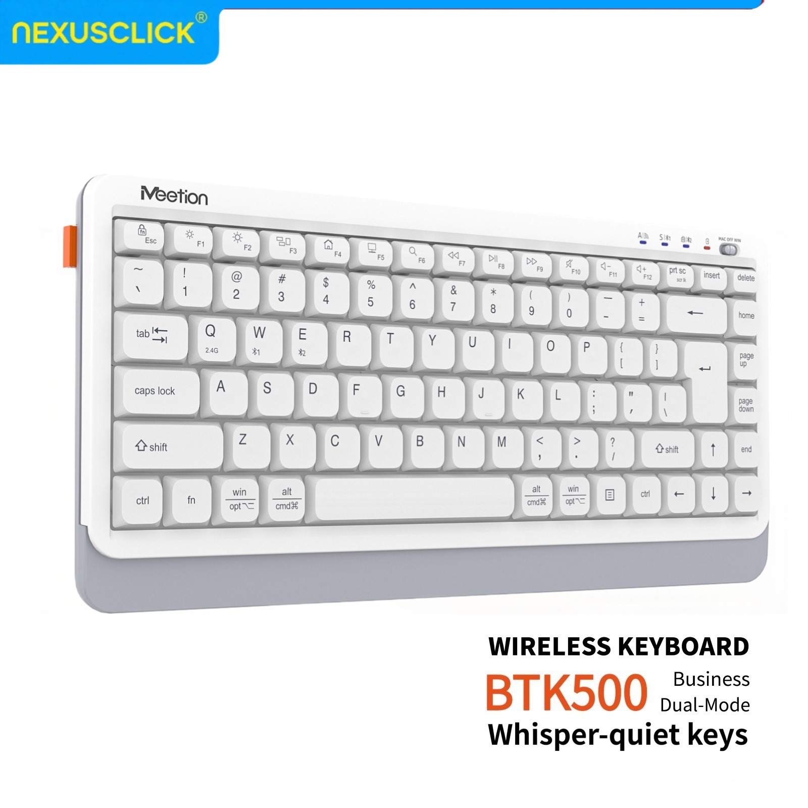 Keyboard Nirkabel NexusClick Q - Gaming Keyboard That Is Quiet ulasan dan harga