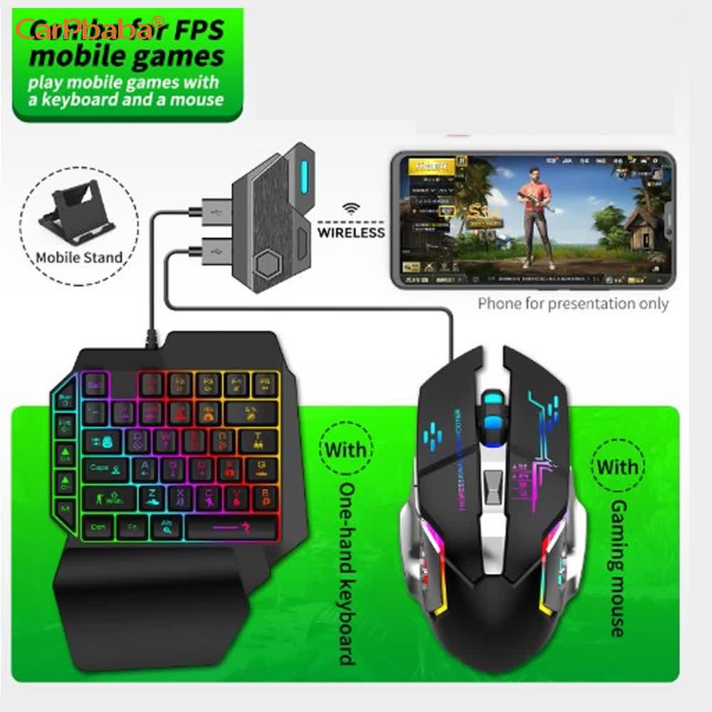 Konverter Mouse & Keyboard Mix - Gaming Keyboard And Mouse Mobile ulasan dan harga