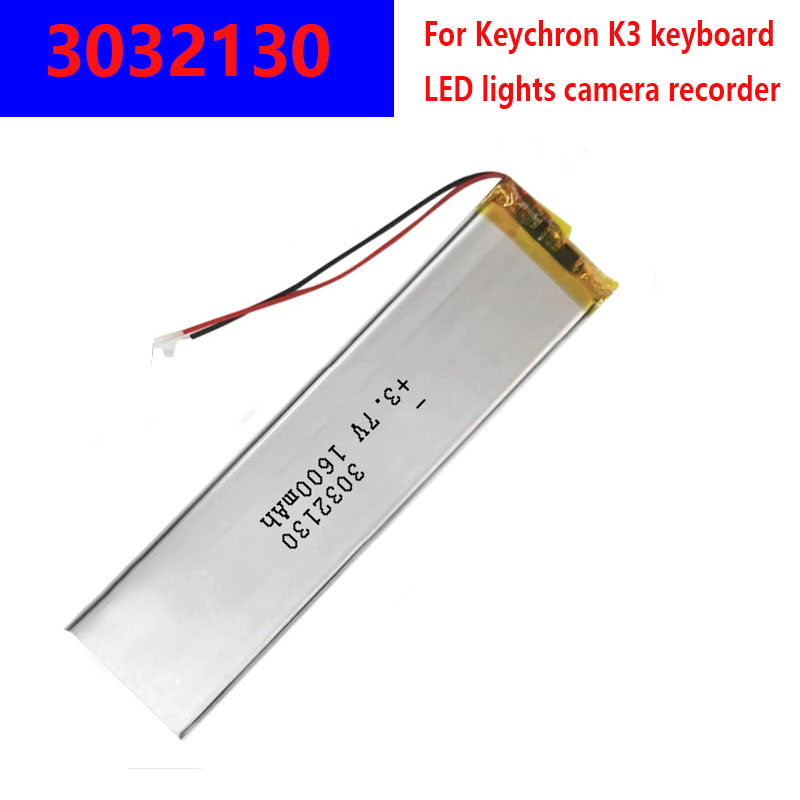 ISUNOO 3032130 3.7V 1800mAh Ba - Gaming Keyboard Tester ulasan dan harga