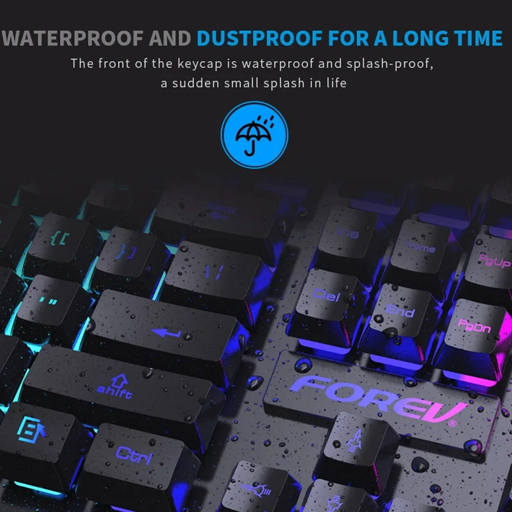 104 Tombol Keyboard Mekanik Ba - Gaming Keyboard Mouse And Headset Combo ulasan dan harga