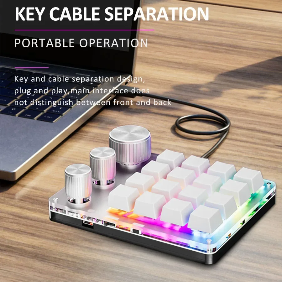 Pemrograman Bluetooth Nirkabel - Gaming Keyboard Mini Mechanical ulasan dan harga