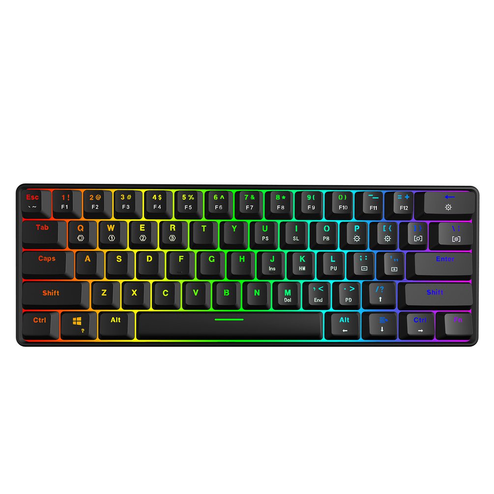SKYLOONG GK61 Mini Portabel 60 - Gaming Keyboard Bundle ulasan dan harga