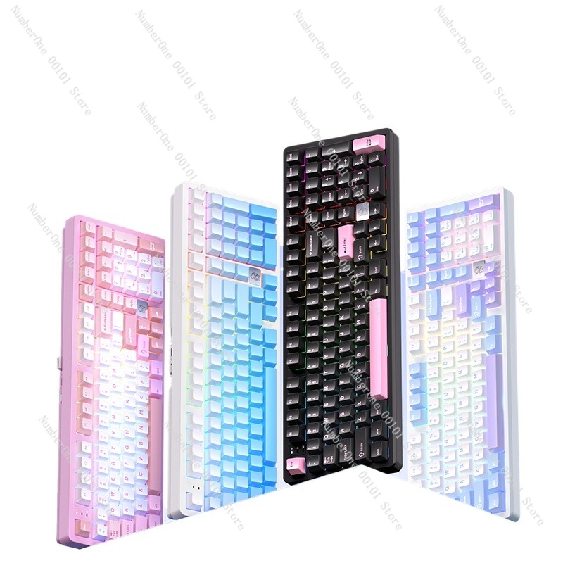 Keyboard Mekanik Paduan Alumin - Gaming Keyboard Mechanical Wireless ulasan dan harga