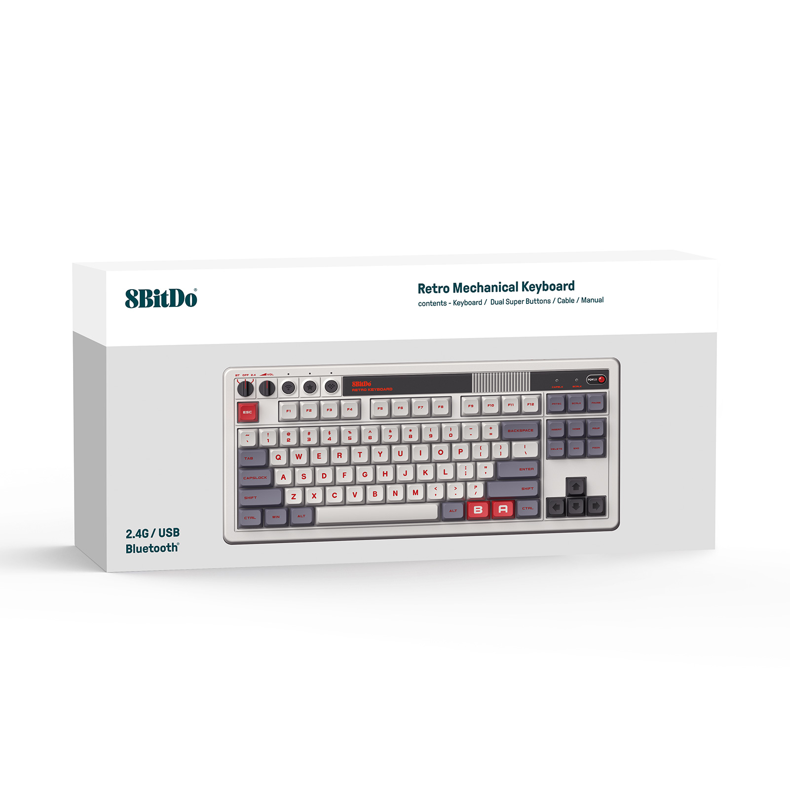 Keyboard Mekanikal Retro 8Bitd - Gaming Keyboard Hot Swappable ulasan dan harga