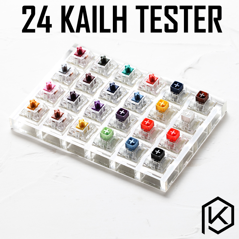 24 saklar penguji saklar denga - Gaming Keyboard Tester ulasan dan harga