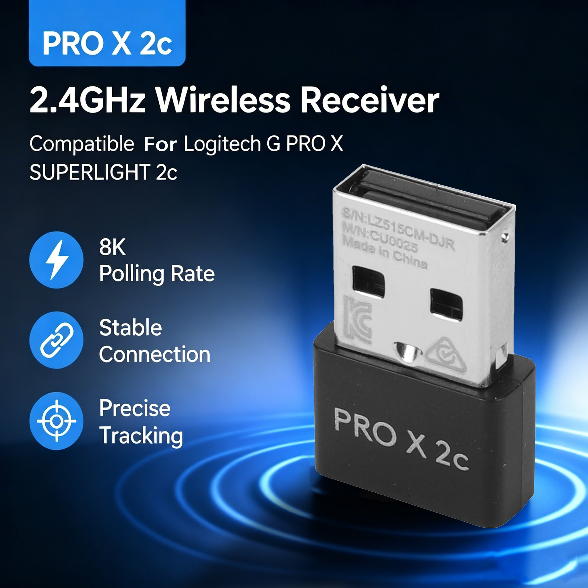 Penerima yang praktis dan coco - Logitech Mouse G Pro X Superlight ulasan dan harga